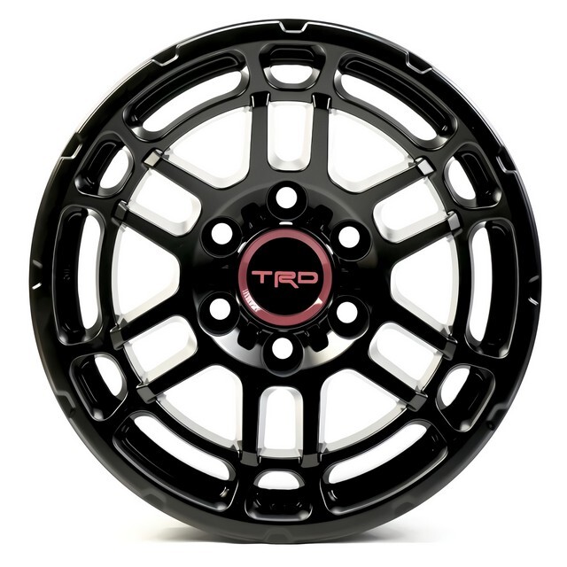 Литі диски Replica Toyota (TY883TRD) R17 W8 PCD6x139.7 ET5 DIA106.1 (black)-зображення-1