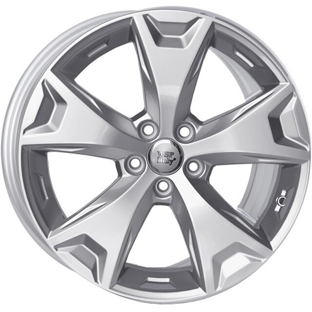 Литі диски WSP Italy Subaru (W2705) Atena R17 W7 PCD5x100 ET55 DIA56.1 (silver)-зображення-1