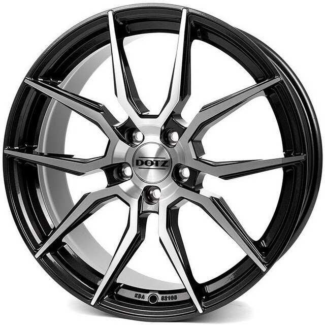 Литі диски Dotz Misano R20 W9.5 PCD5x112 ET40 DIA70.1 (gun metal polished)-зображення-1