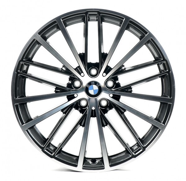 Литі диски Replica BMW (B3071) R19 W8 PCD5x112 ET30 DIA66.6 (grey machined)-зображення-1