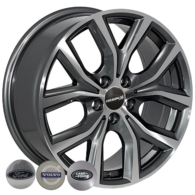 Литі диски Replica Ford (FE129) R17 W7.5 PCD5x108 ET52 DIA63.4 (GMF)-зображення-1