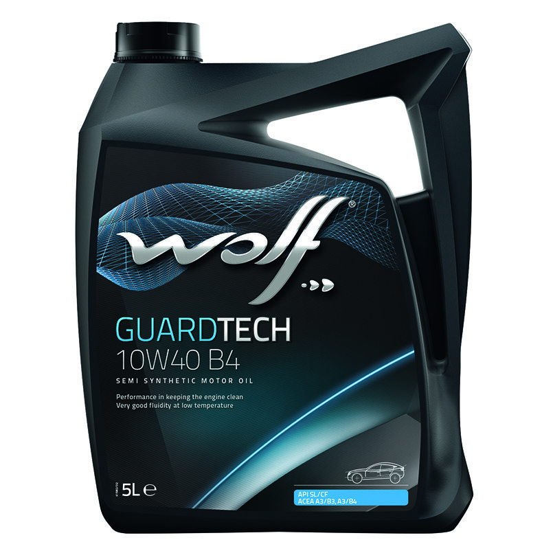 Моторне масло Wolf Guardtech B4 10W-40 (5л.)