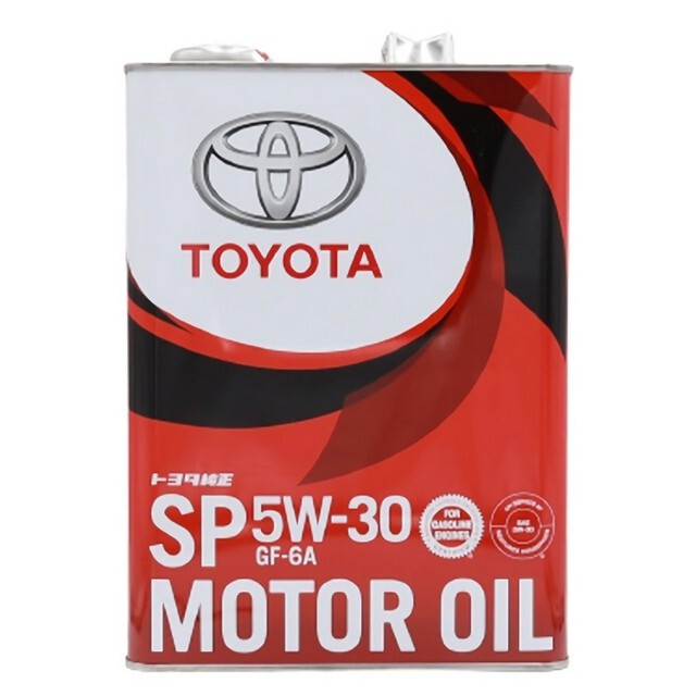 Моторна олія Toyota Motor Oil SP/GF-6A 5W-30 Japan (4л.)