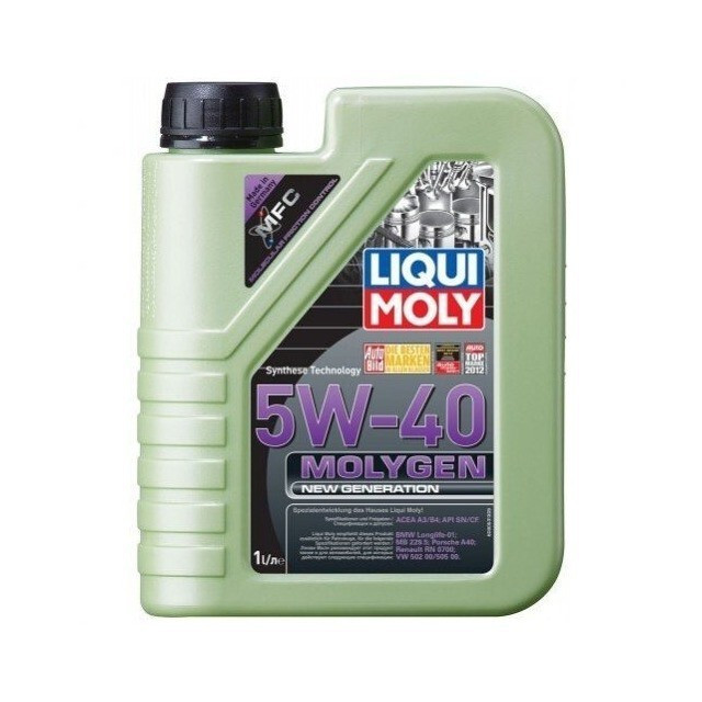 Олива моторна Liqui Moly Molygen New Generation 5W-40 (Каністра 1л.)