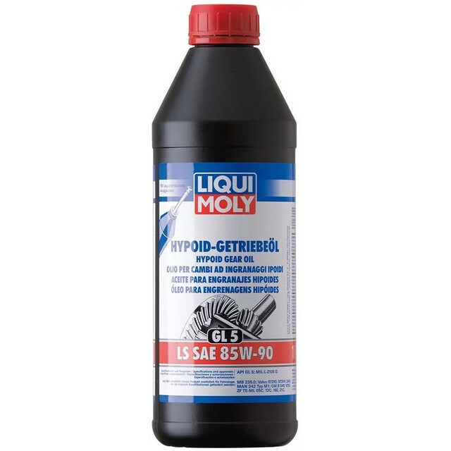 Трансмісійна олива Liqui Moly HYPOID-GETRIEBEOIL GL5 85W-90 LS (1л.)-зображення-1