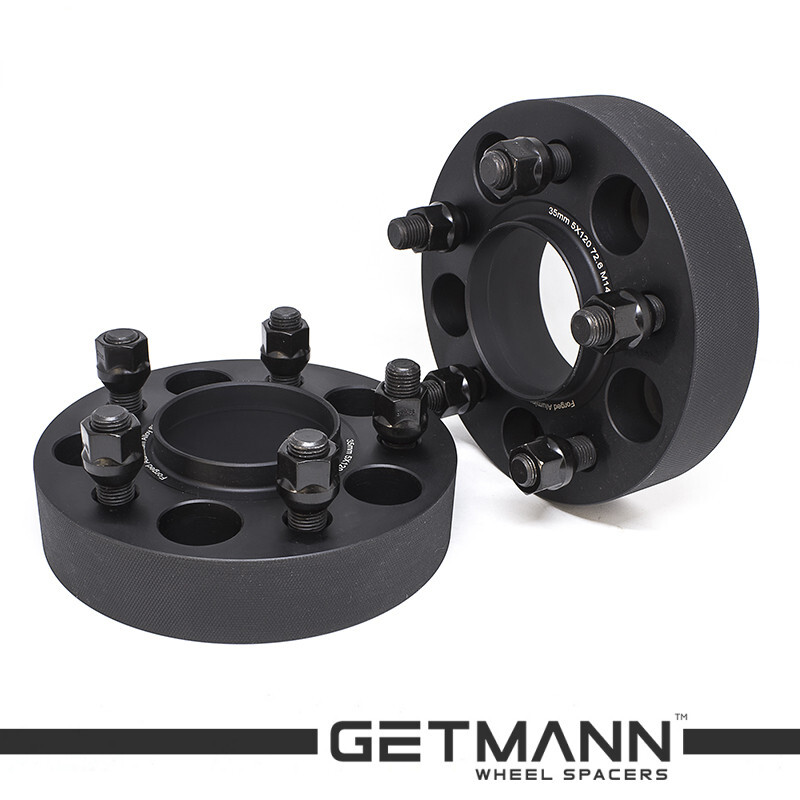 Автомобільне розширювальне кільце (Spacer) GETMANN H=35 мм PCD5*120 DIA72.6 футорка 14*1.5 (Ковані)