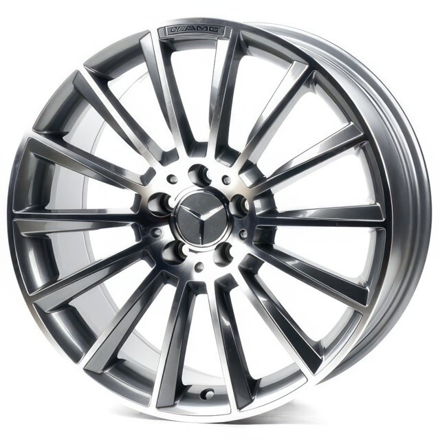 Литі диски Replica Mercedes (MR2004) R20 W8.5 PCD5x112 ET35 DIA66.6 (light grey machined)-зображення-2