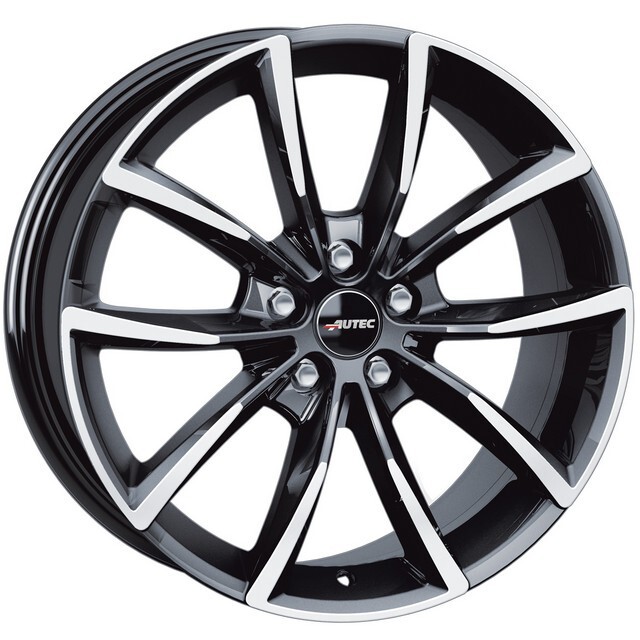 Литі диски Autec Astana R17 W7 PCD5x108 ET50 DIA63.3 (black polished)-зображення-1