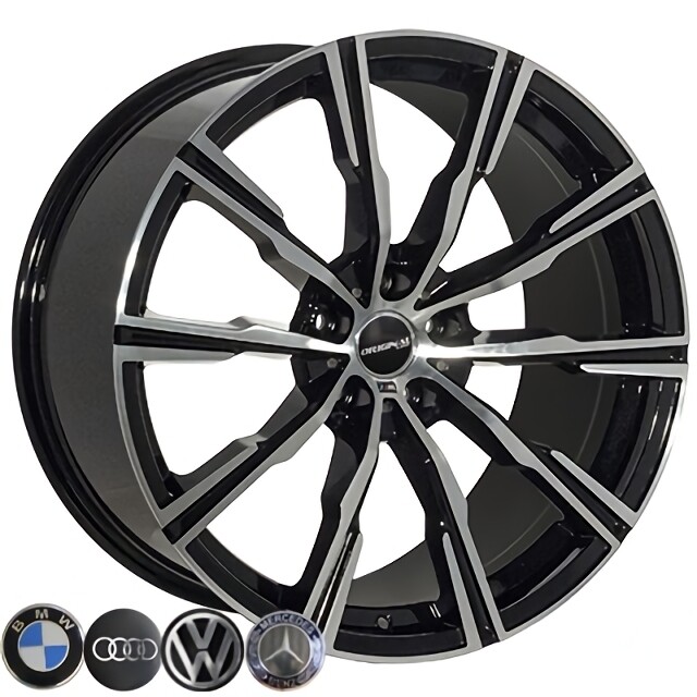 Литі диски Allante T1171 R20 W10.5 PCD5x112 ET40 DIA66.6 (BF)-зображення-1