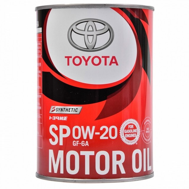 Моторна олія Toyota Motor Oil SP/GF-6A 0W-20 Japan (1л.)