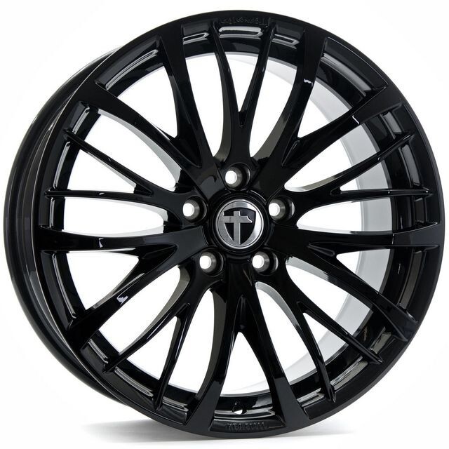 Литі диски Tomason TN7 R19 W8.5 PCD5x112 ET30 DIA72.6 (gloss black)-зображення-1