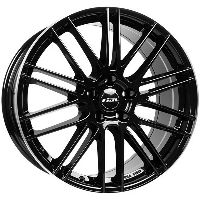 Литі диски Rial Kibo R19 W8 PCD5x108 ET45 DIA63.4 (black lip polished)