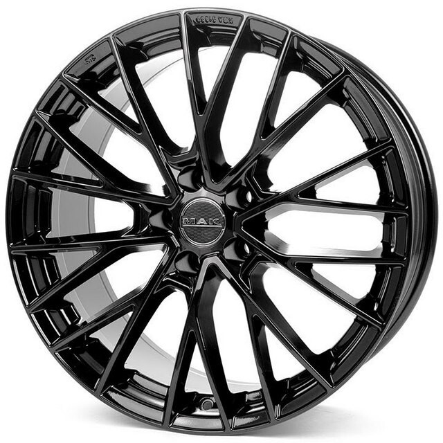 Литі диски Mak Speciale-D R20 W9.5 PCD5x112 ET22 DIA66.6 (gloss black)-зображення-1