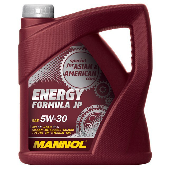 Моторне масло Mannol Energy Formula JP SN SAE 5W-30 (4л.)-зображення-1