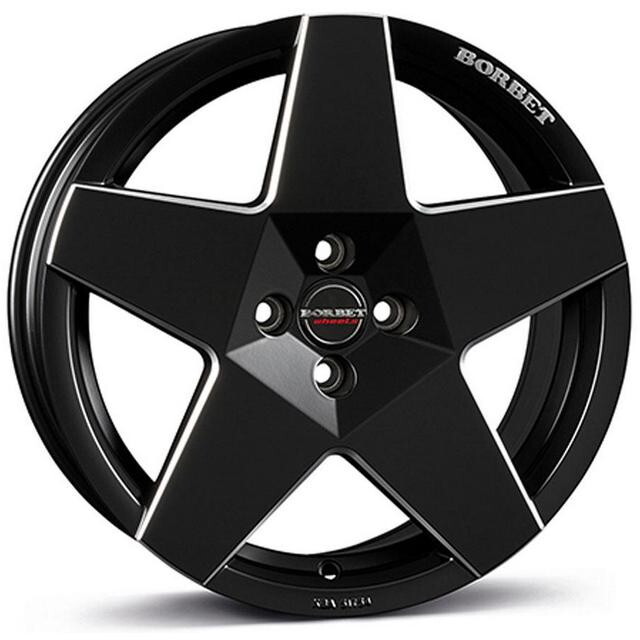 Литі диски Borbet A R19 W8.5 PCD5x114.3 ET45 DIA72.6 (matt black)-зображення-1