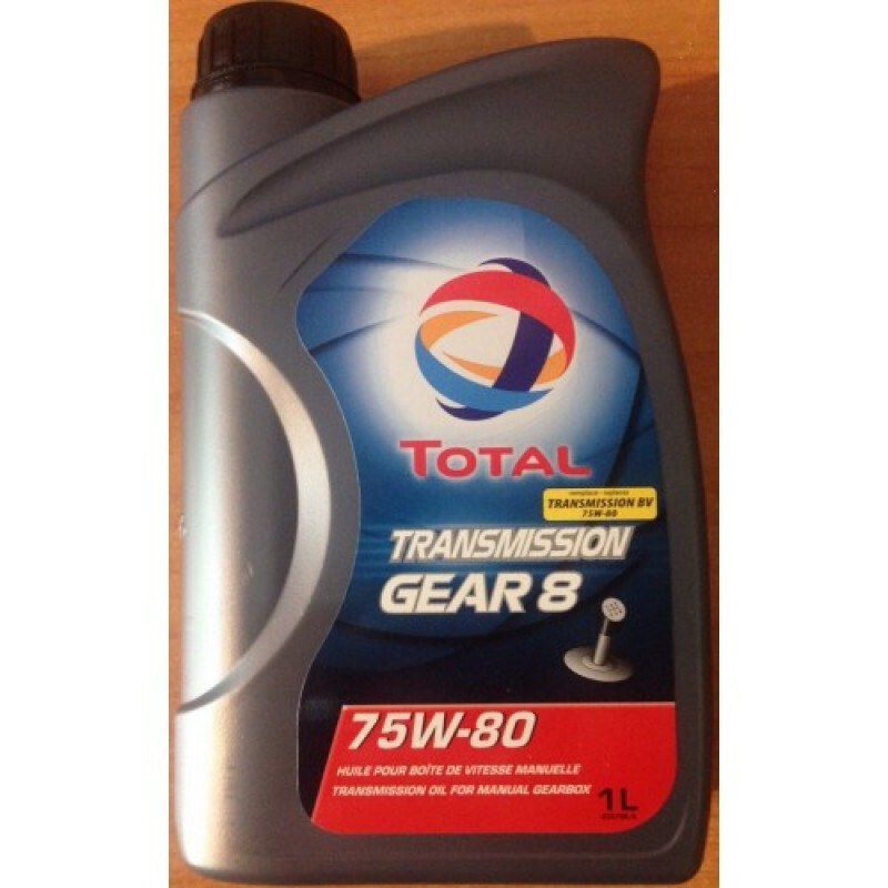 Трансмісійне масло Total Transmission Gear 8 GL-4+ 75W-80 (2л.)