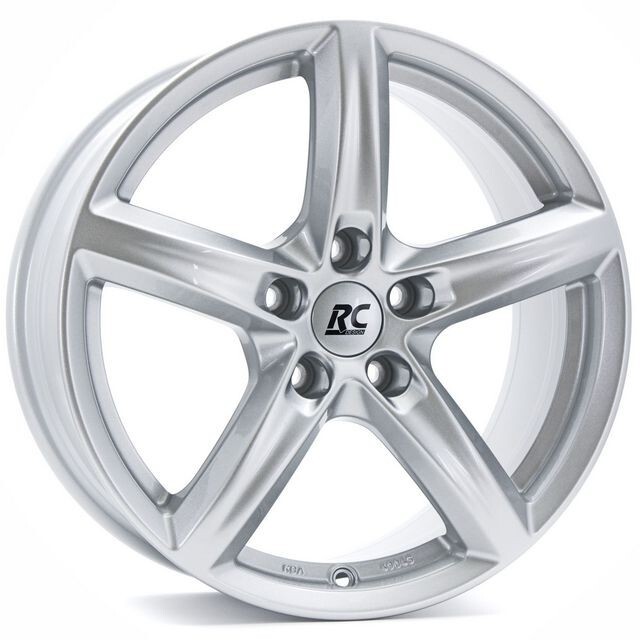 Литі диски RC Design RC-24 R16 W6.5 PCD4x108 ET20 DIA65.1 (silver)-зображення-1