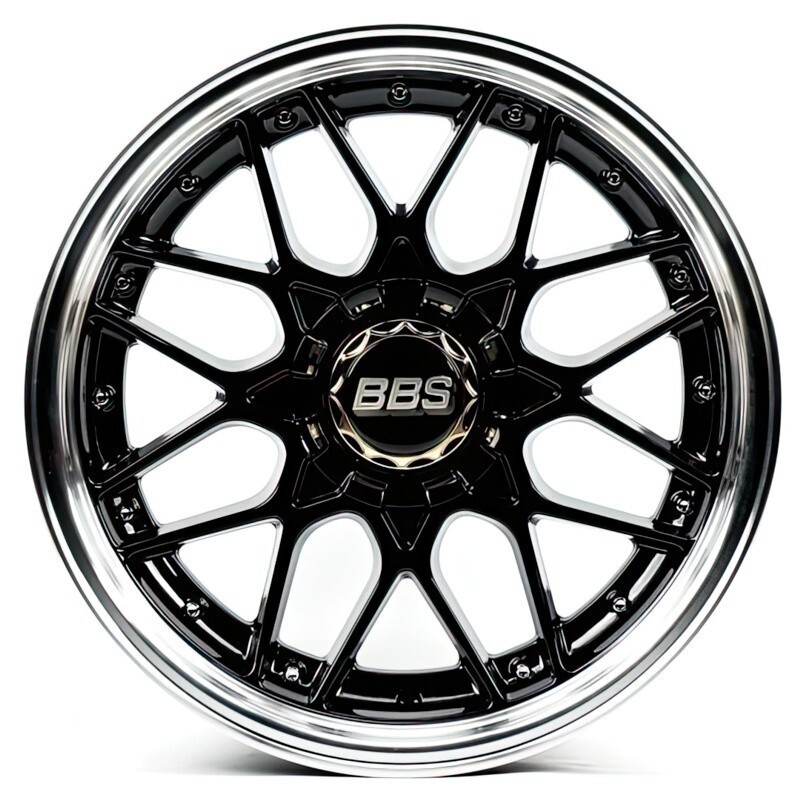 Литі диски Cast Wheels CW06 R18 W9 PCD5x100 ET30 DIA73.1 (black lip polished)-зображення-1