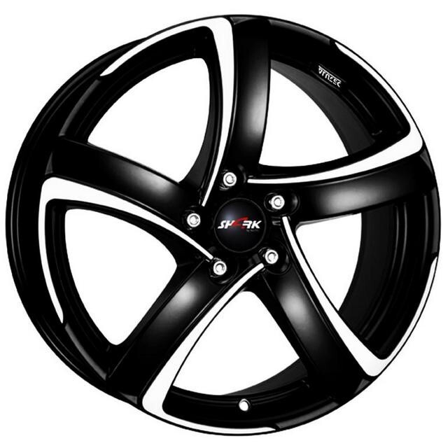 Литі диски Alutec Shark R17 W7.5 PCD5x100 ET35 DIA63.4 (black)-зображення-1