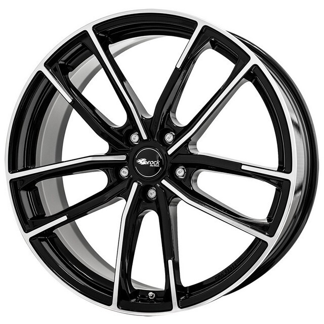 Литі диски Brock B38 R19 W8 PCD5x108 ET45 DIA72.6 (black polished)