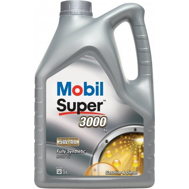 Моторна олія Mobil Super 3000 X1 5W-40 (5л.)