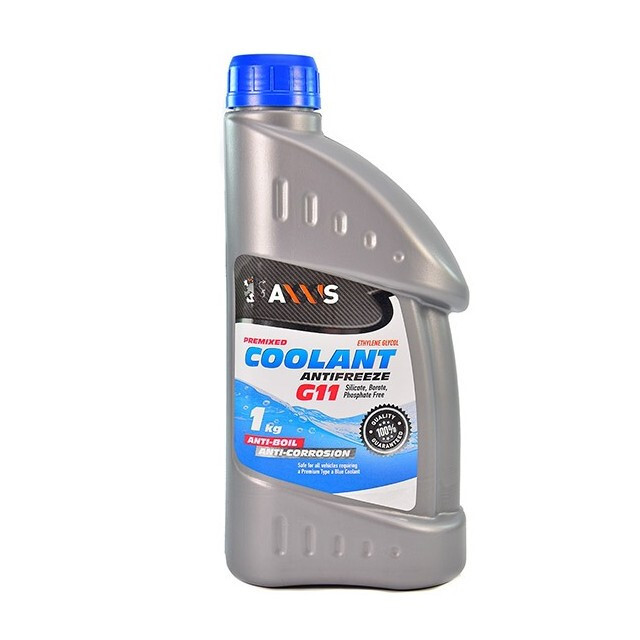 Антифриз AXXIS BLUE G11 Coolant Ready-Mix -36°C (синій) 1кг.