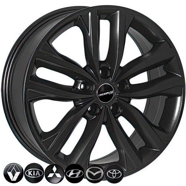 Литі диски ZW BK846 R18 W7.5 PCD5x114.3 ET40 DIA67.1 (black)