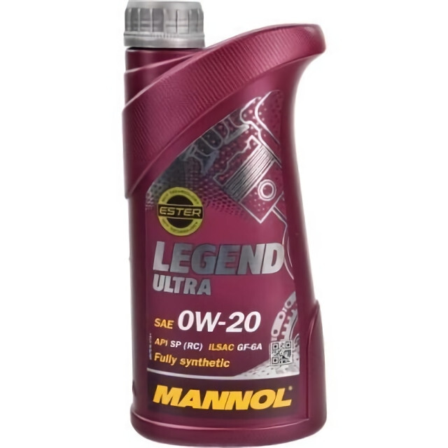 Моторна олія Mannol 0W-20 LEGEND ULTRA (1л.)