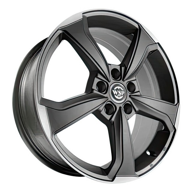 Литі диски WSP Italy Audi (WD005) Formentera R18 W8 PCD5x112 ET39 DIA66.6 (matt gun metal polished)-зображення-1