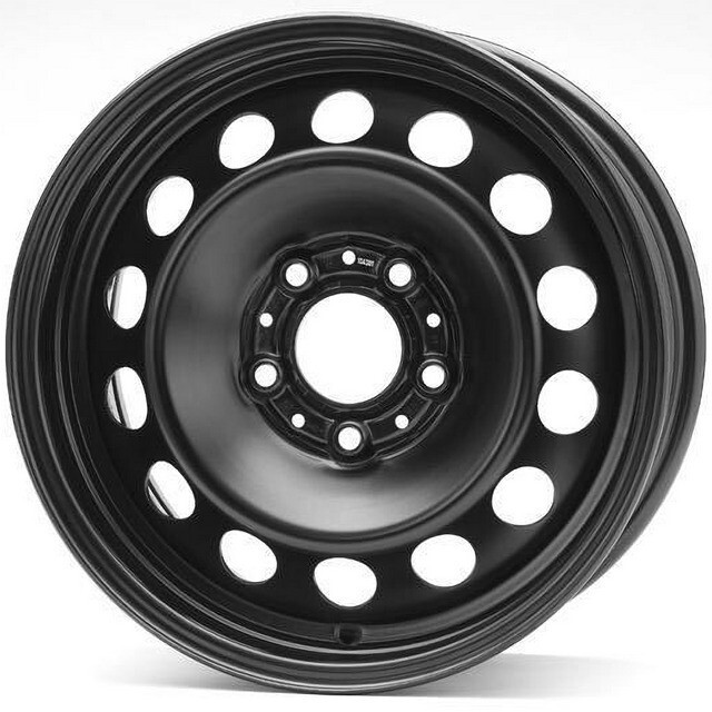 Сталеві диски Кременчук Renault R15 W6 PCD4x100 ET50 DIA60.1 (black)-зображення-1