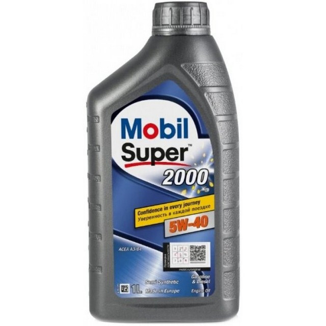 Моторна олія Mobil Super 2000 X3 5W-40 (1л.)-зображення-1