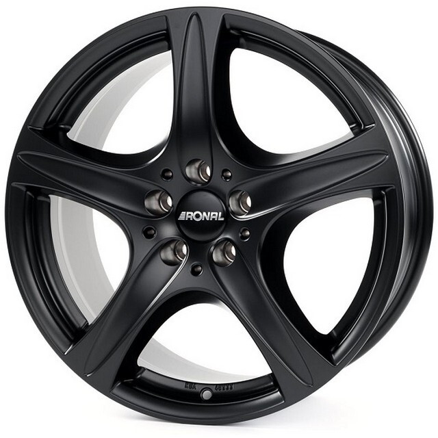 Литі диски Ronal R55 R18 W8.5 PCD5x112 ET55 DIA66.6 (MB)-зображення-1