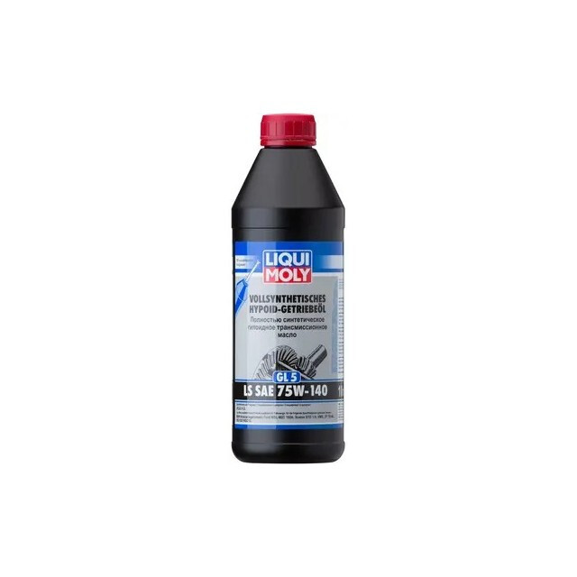 Трансмісійна олива Liqui Moly VOLLSYNTHETISCHES HYPOID-GETRIEBEOIL GL5 LS 75W-140 (1л.)-зображення-1