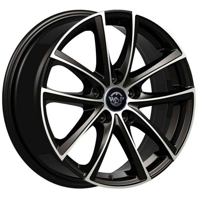 Литі диски WSP Italy Audi (WD001) Praslin R17 W7 PCD5x112 ET40 DIA57.1 (gloss black polished)-зображення-1