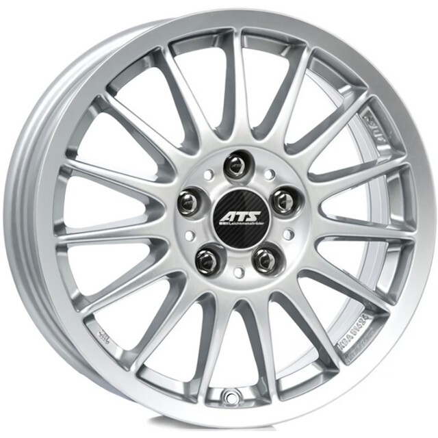 Литі диски ATS StreetRallye R16 W6.5 PCD5x112 ET38 DIA70.1 (polar silver)