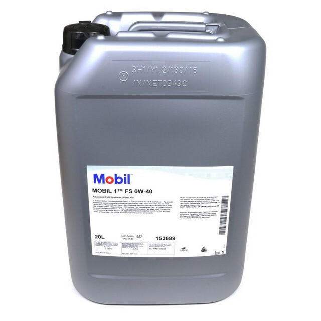 Моторна олія Mobil 1 FS 0W-40 (20л.)