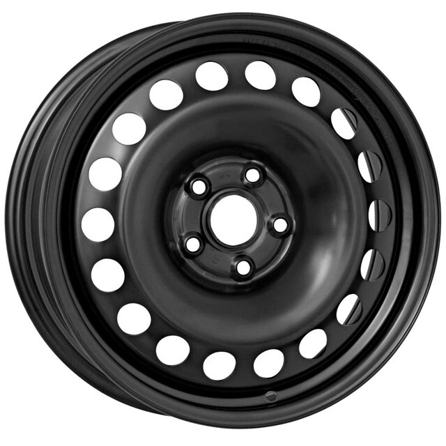 Сталеві диски ALST (KFZ) 9001 Ford R17 W7.5 PCD5x108 ET55 DIA63.4 (black)-зображення-1