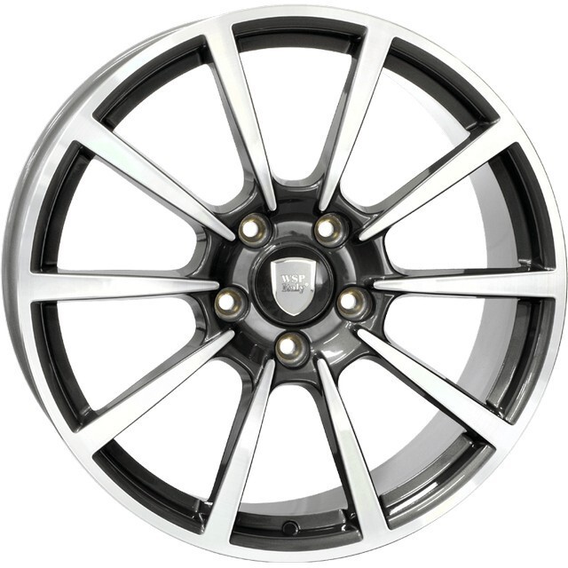 Литі диски WSP Italy Porsche (W1055) Legend R20 W8.5 PCD5x130 ET51 DIA71.6 (anthracite polished)-зображення-1