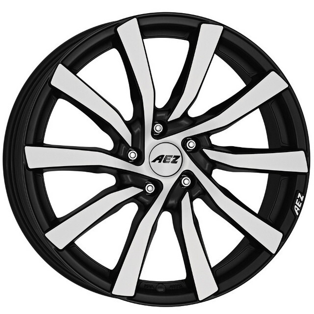 Литі диски Aez Reef R17 W7.5 PCD5x108 ET45 DIA70.1 (matt black polished)