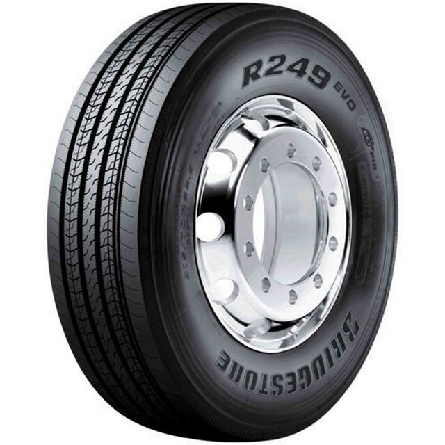 Вантажні шини Bridgestone R249 Evo Ecopia (рульова) 385/65 R22.5 160/158K-зображення-1