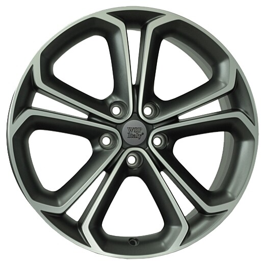 Литі диски WSP Italy Opel (W2510) Zefiro R18 W7.5 PCD5x115 ET41 DIA70.2 (matt gun metal polished)