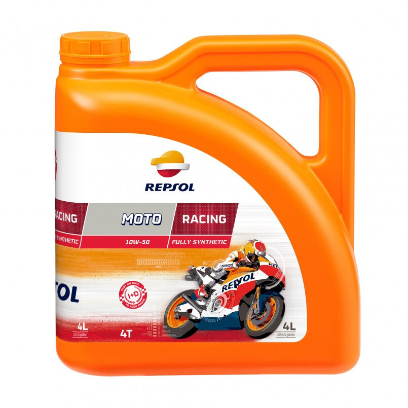 Моторна олія Repsol Moto Racing 4T CP-4 10W-50 (4л.)