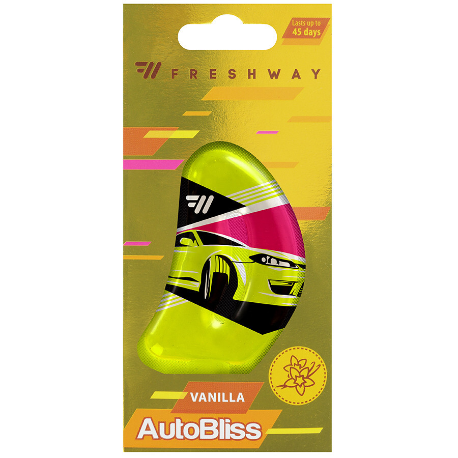 Рідкий Ароматизатор на дзеркало Fresh Way Auto Bliss Vanilla (Ваніль) 8ml