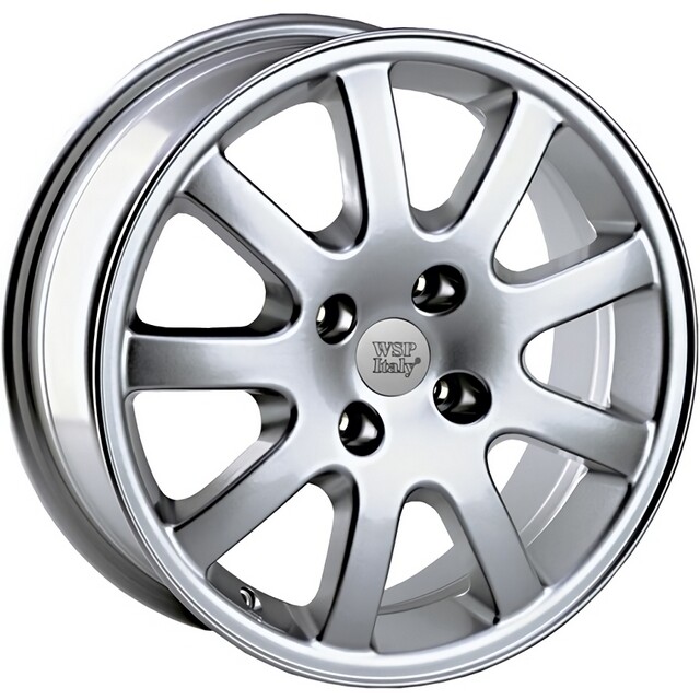 Литі диски WSP Italy Peugeot (W812) Nice R15 W6.5 PCD4x108 ET16 DIA65.1 (silver)-зображення-1