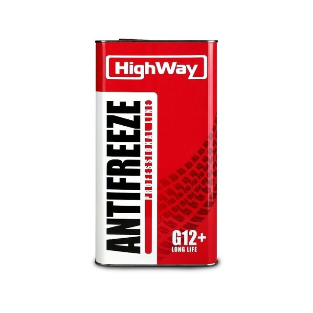 Антифриз HighWay -40 LONG LIFE (червоний) G12+, 5кг.