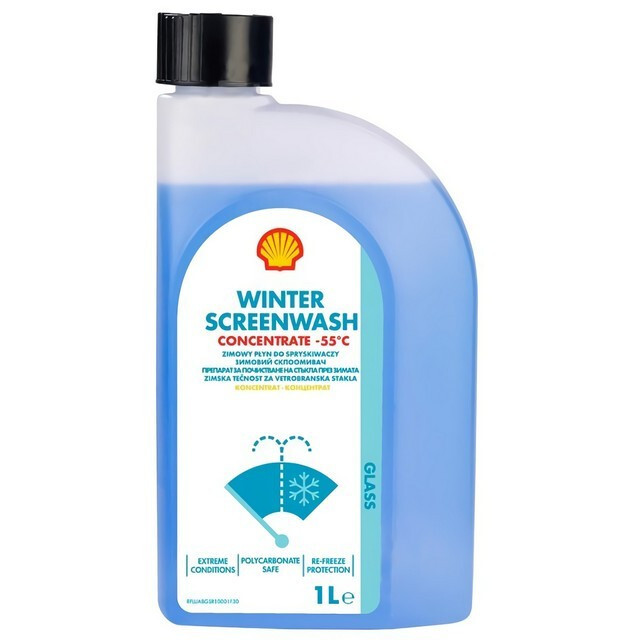 Омивач скла зимовий SHELL Winter Screenwash -20°C (2л.)