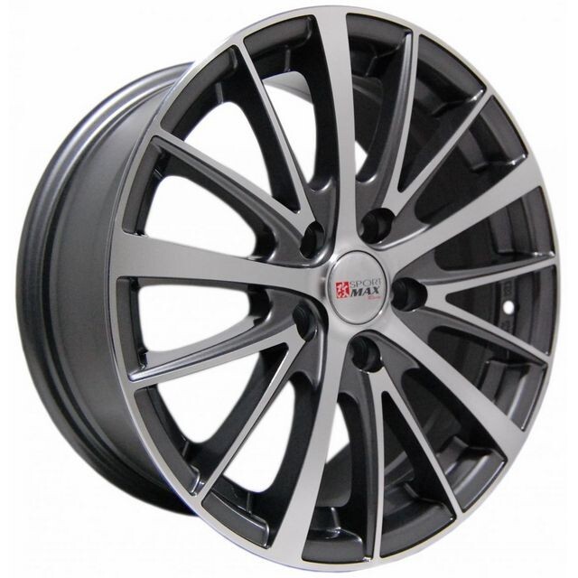 Литі диски Sportmax Racing SR3173 R15 W6.5 PCD4x100 ET38 DIA67.1 (GSP)-зображення-1