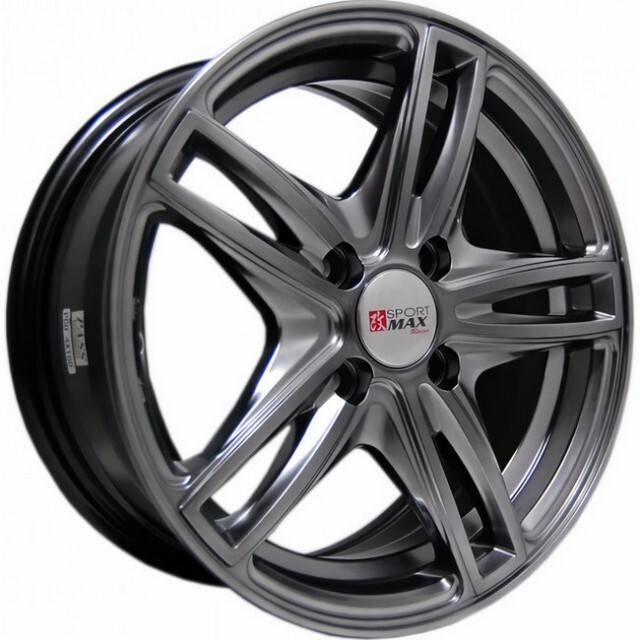 Литі диски Sportmax Racing SR3213 R14 W6 PCD4x108 ET35 DIA67.1 (LGMP)-зображення-1