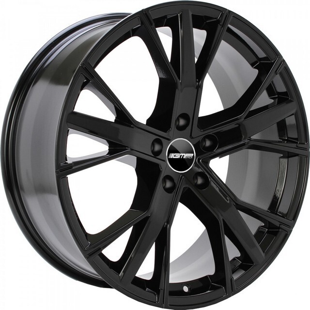 Литі диски GMP Italia Gunner R21 W10 PCD5x112 ET19 DIA66.6 (black)-зображення-1