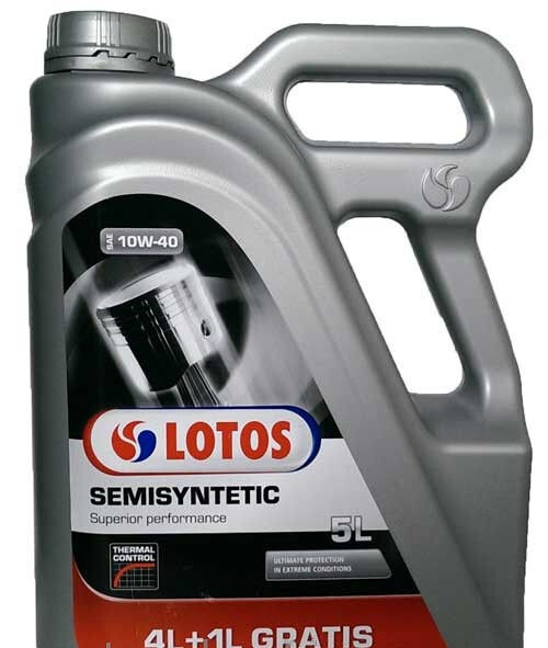 Моторне масло Lotos Classiс Motor SemiSynt SG/CE 10W-40 (5л.)